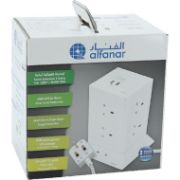 Picture of Alfanar Cord Extension Tower 13A 8 Sockets 2 USB  3meter