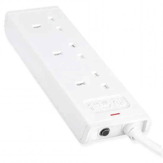 Picture of Alfanar 3 Sockets Cord Extension 13A White 3meter