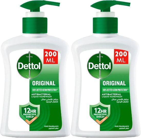 Picture of Dettol Hand Wash Lemon 200ml (1+1) - Pack of 12