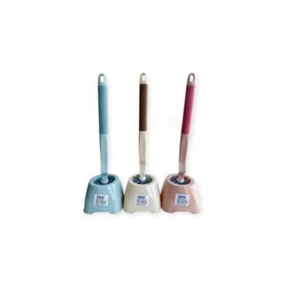 صورة الوافي فرشاة تنظيف الحمام مع قاعدة -  12 حبه